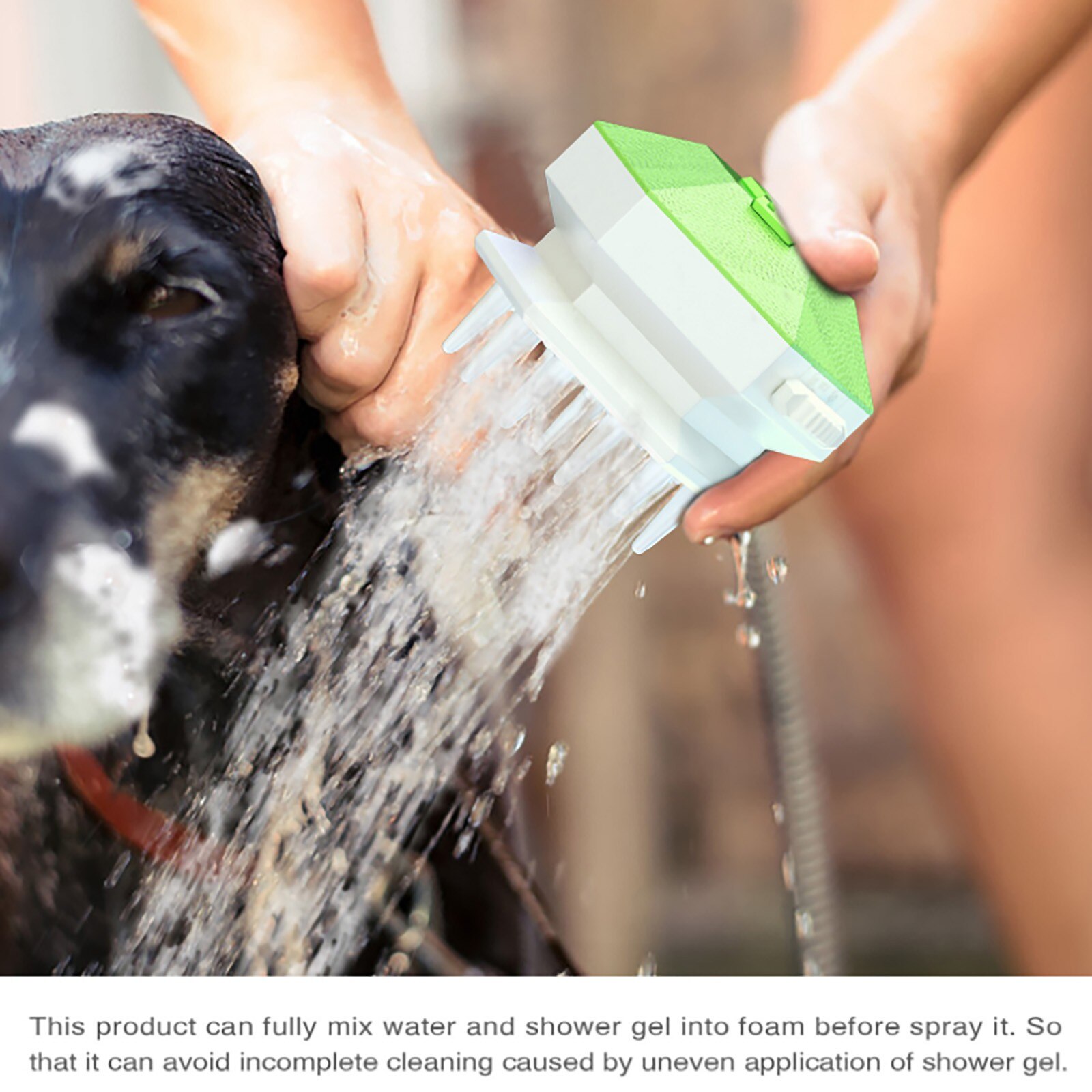 Multi-functional Pet shower Heads nozzle comb brush Sprayer Home Bathroom Product Dogs Cats Wash Shower Sprinkler