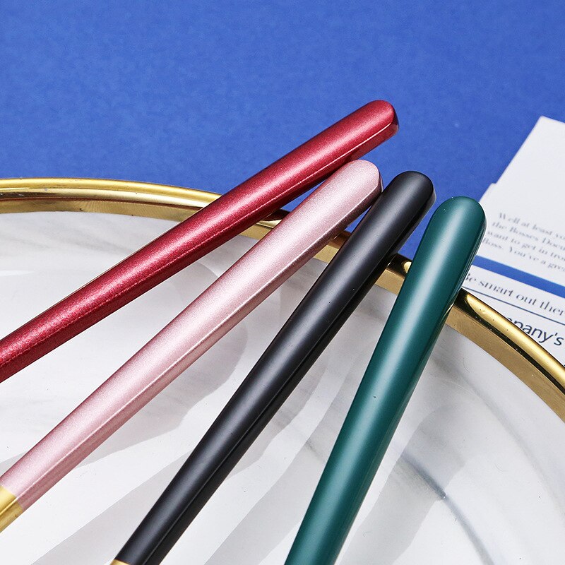 Flat Handle Stainless Steel Steak Knife Butter Marmalade Knives Cheese Blades Beautiful Tableware Kitchen Accessories