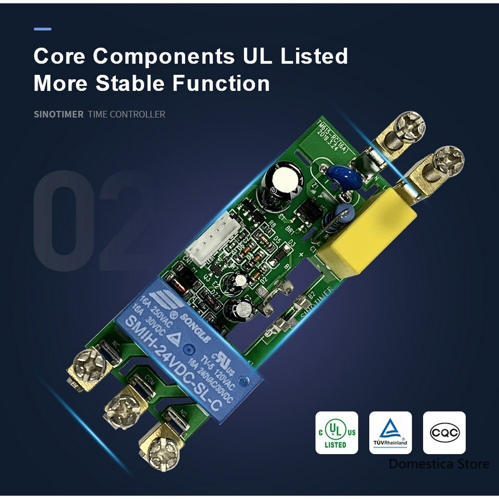 TM615-16A 220V Programmable Digital Timer Switch Relay Control Programmable Digital Industrial Time Switch Relay Timer