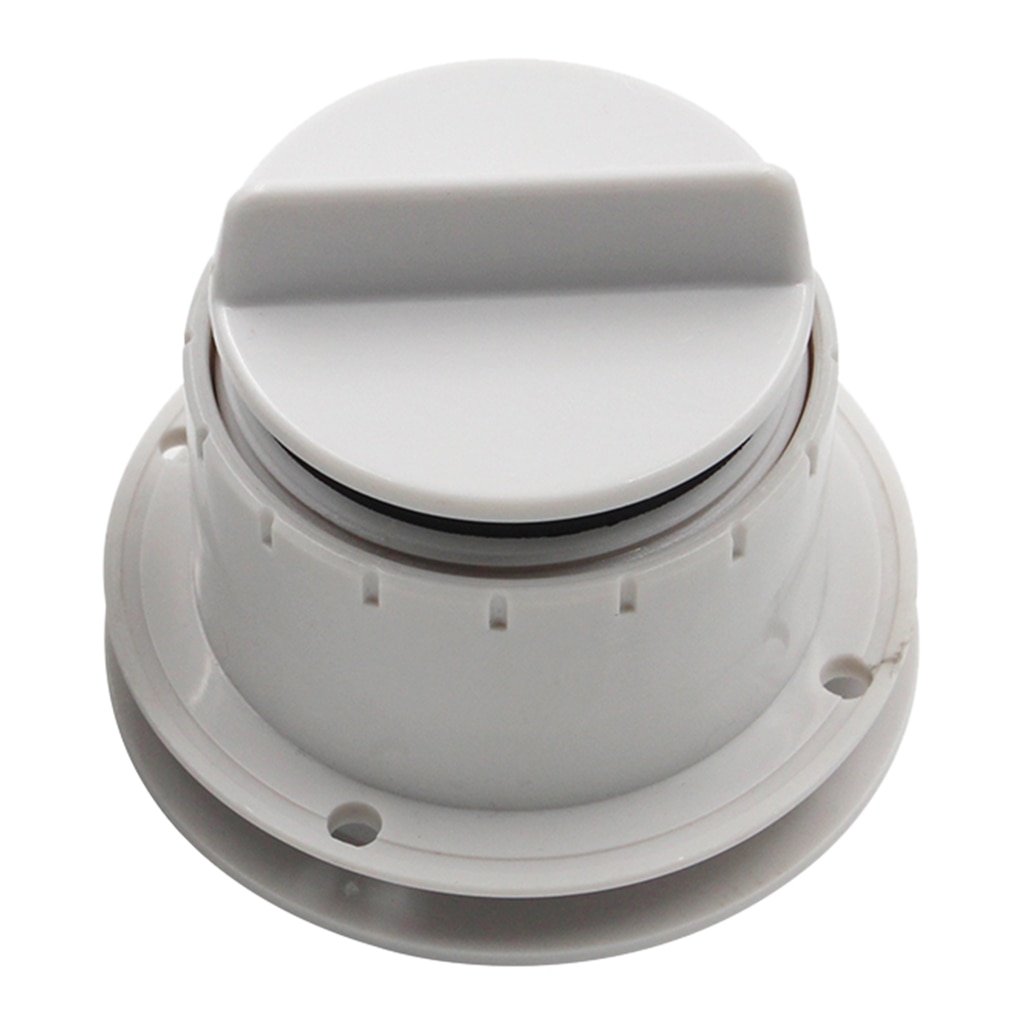 Marine Boat Self Bailing Drain Plug Scupper Valve With Gasket Seal