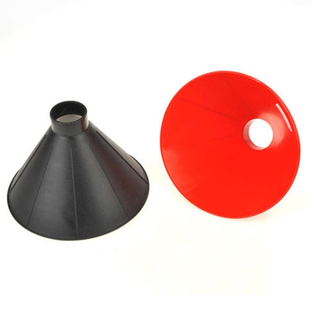 2pcs/set Ice Scraper Scrape A Round Magic Cone-Shaped Windshield Ice Scraper Snow Shovel Tool + Funnel