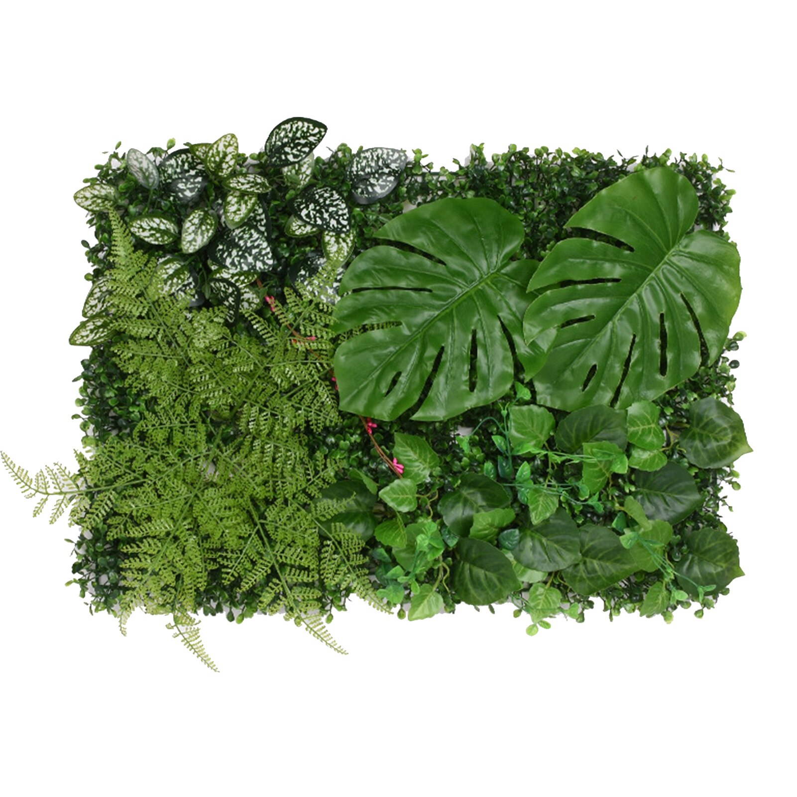 Tropikalny roślina płot tło ściana sztuczna winorośl liść żywopłot ekran zewnętrzny podwórko wystrój ogrodu prywatność dekoracja na ogrodzenie płot: biały