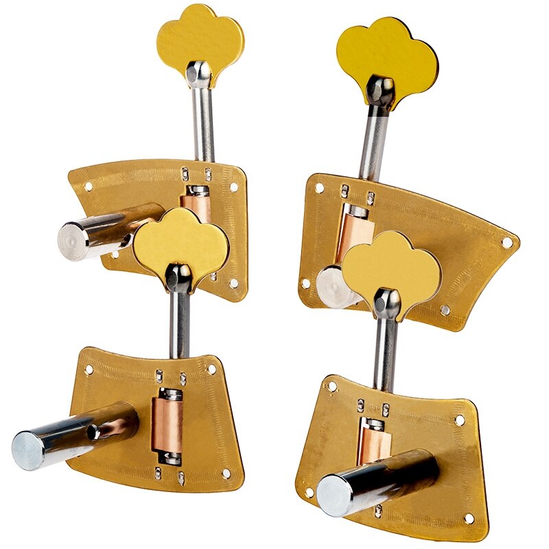 NAOMI Upright Bass Single Tuner Machine Bass Pegs 4/4 3/4 Double Bass Tuning Pegs