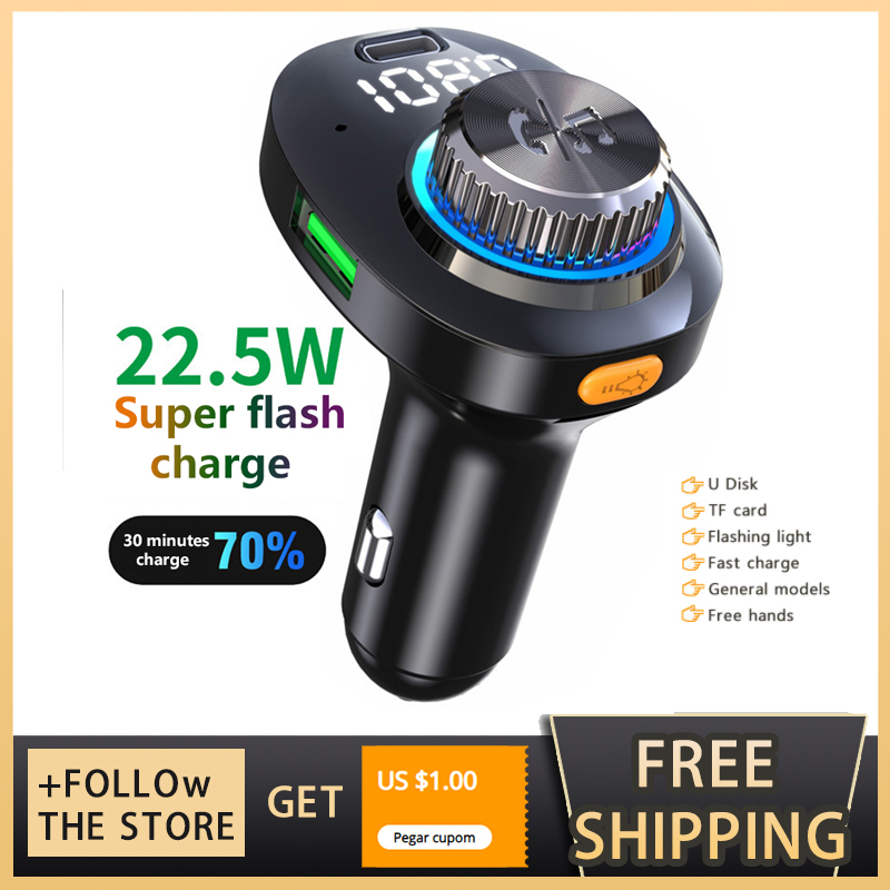 bluetooth coche manos libres coche transmisor bluetooth coche manos libres bluetooth telefono coche Receptor Adaptador de Audio para coche, accesorios Aux Bluetooth para música, reproductor Mp3, Cargador Usb