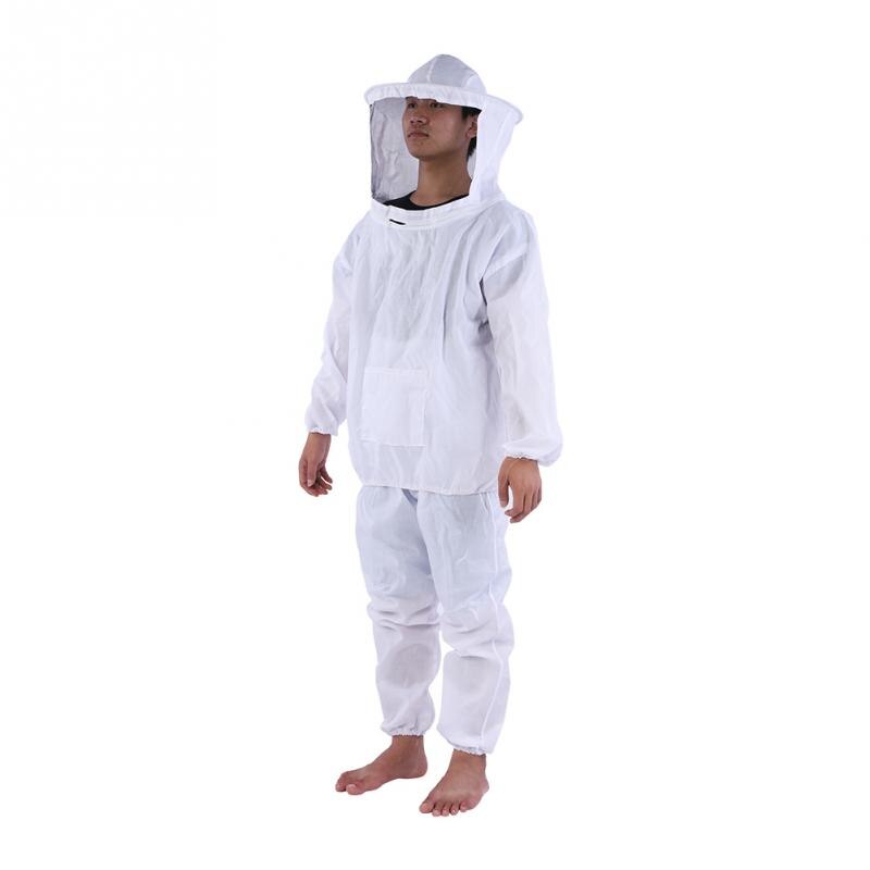 traje de protección de apicultor equipo de apicultura pantalones de chaqueta con capucha