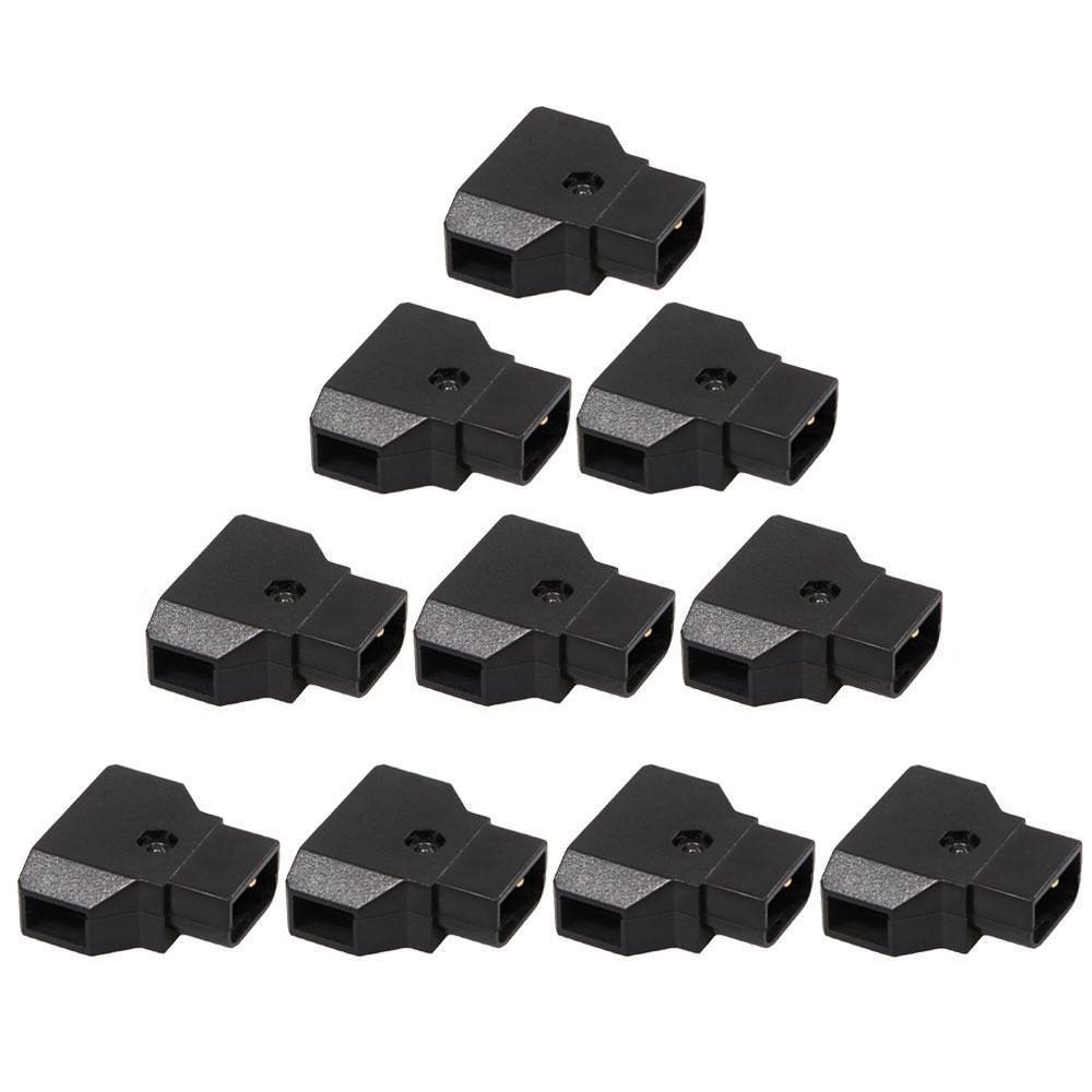 -10Pcs D-Tap Dtap Power Male Rewirable Cable Socket TAP male Plug for DSLR Rig power cable V-mount Anton Battery