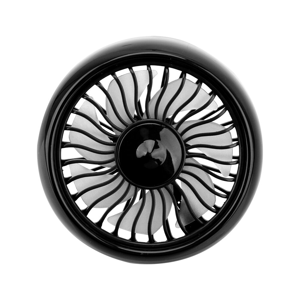 For Air Outlet Center Console USB Mini Fan Multi-function Car Electric Fan Car Air Cooler Fan With Colourful LED