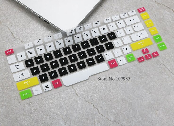 15.6 inch laptop Keyboard Cover skin For Asus rog strix G hero iii Scar 3 gl531 G531GT G531GW G531G G531GU G531GD G531GV