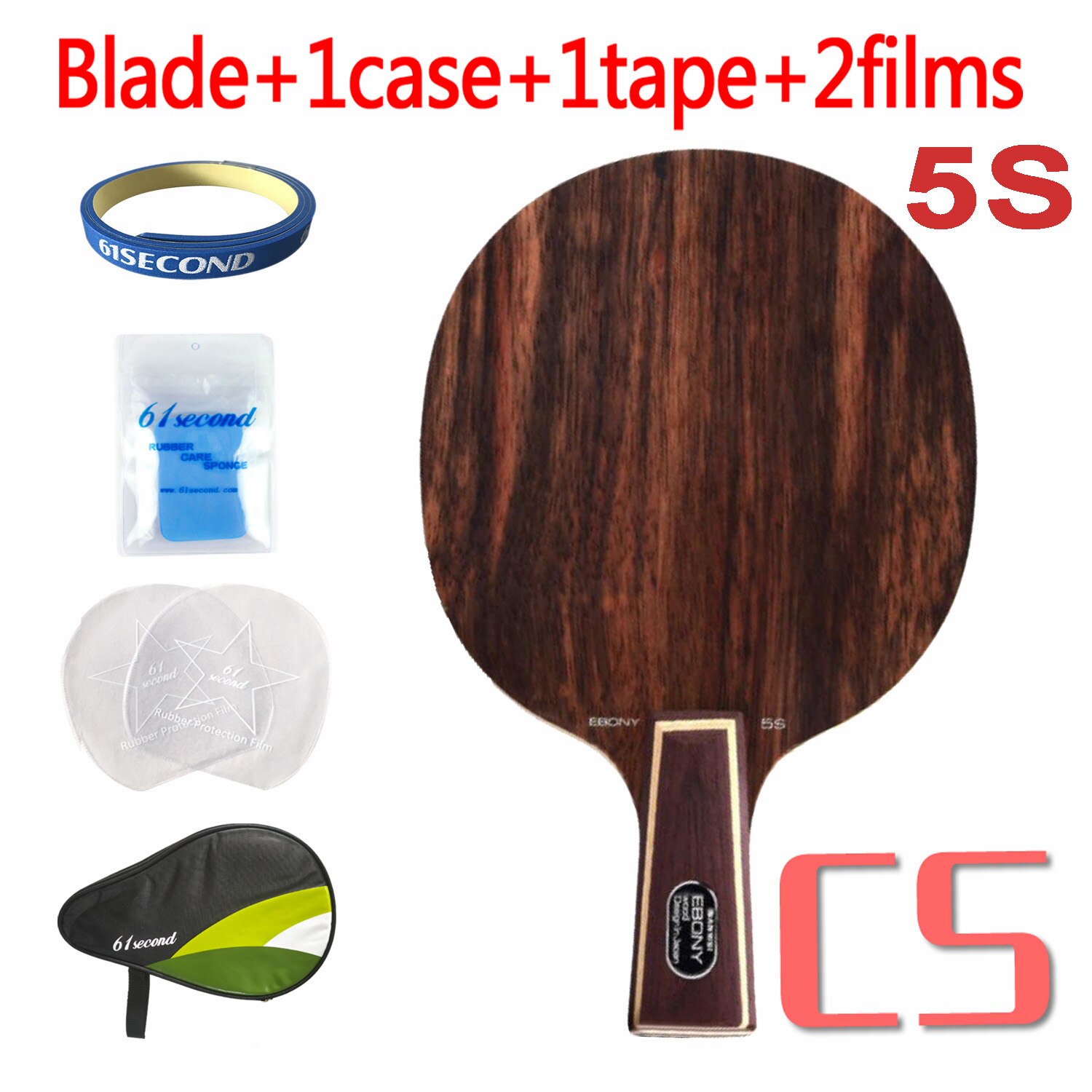 Original Sanwei H5s H7s Table Tennis Racket Ping Pong Blade Bat: H5S CS with HM