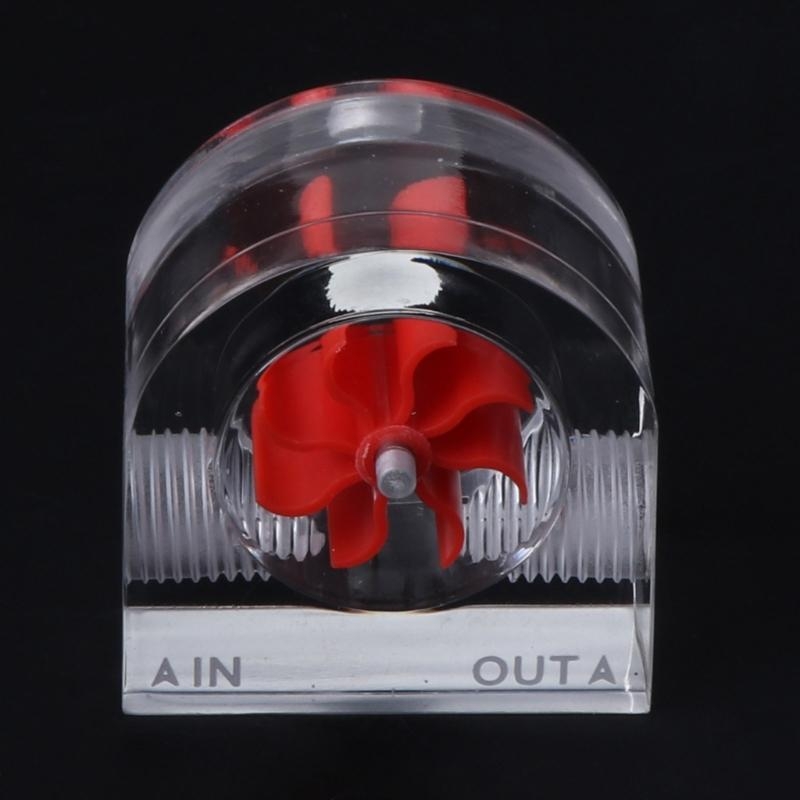 Misuratore di portata d'acqua PM2A Misuratore di portata semicircolare raffreddato ad acqua per computer Girante leggero e sottile migliore vendita