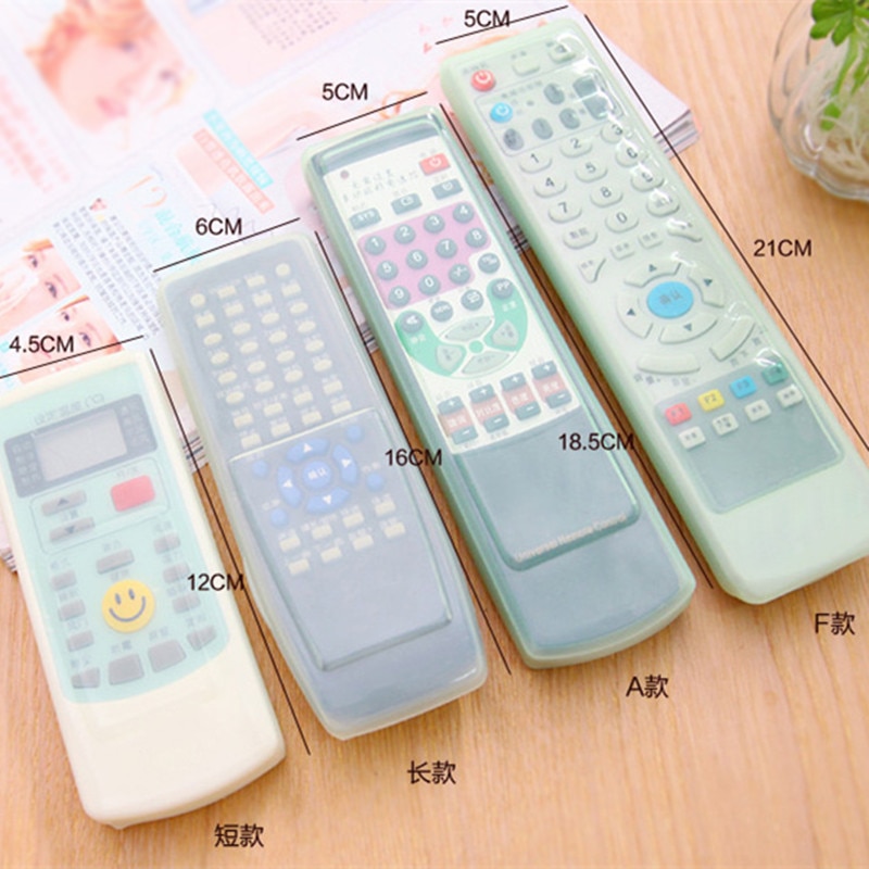 Silicone Case For TV Remote Control Cover Waterproof Dust Protective Storage Case For Air Condition Control Telecon