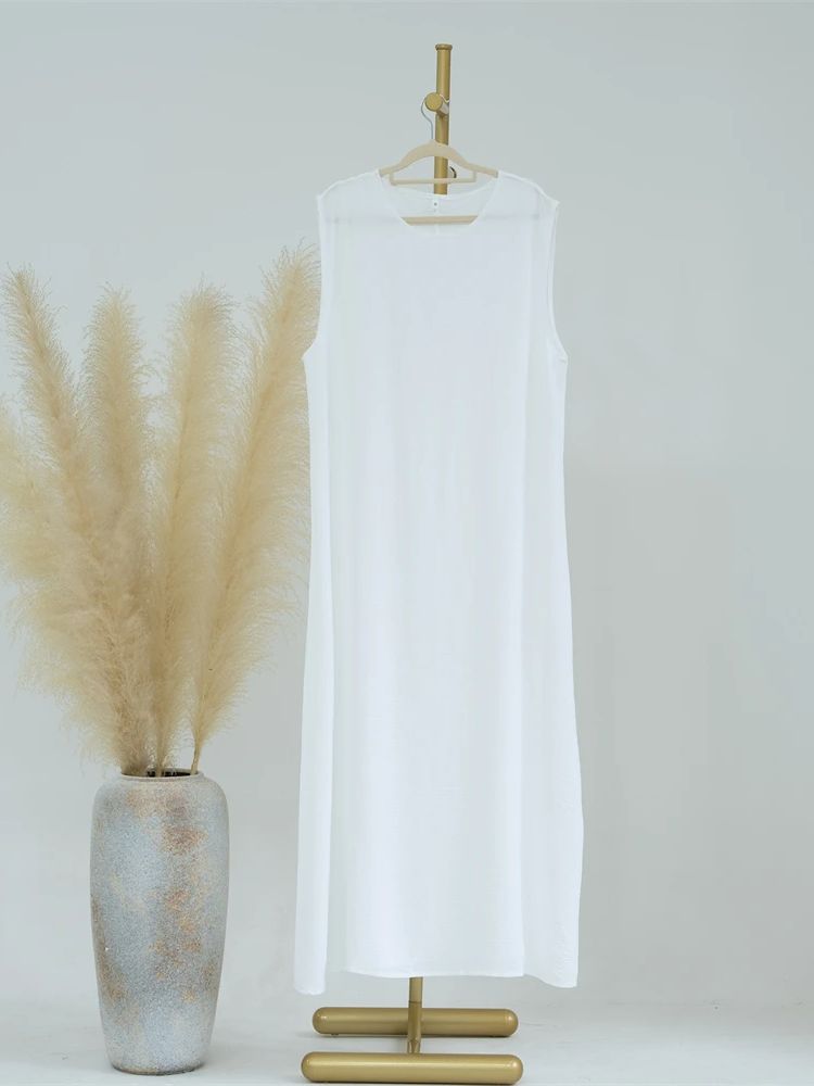Ramadan eid svart broderi öppen modest abaya dubai sommar muslimsk kimono abayas för kvinnor kaftanklänningar islamiska kläder: S / Vit