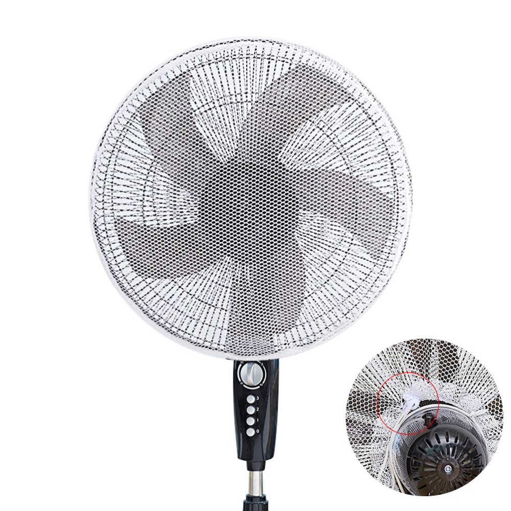 Familie børnefingerbeskytter fan cover sikkerhed sommer vaskbar støvtæt fan guard net cover
