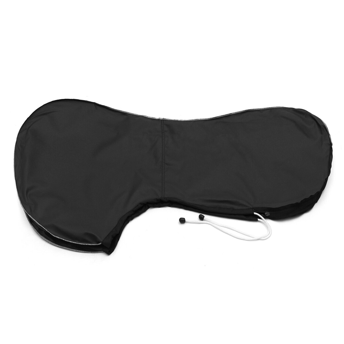 600D 6-225HP Boat Full Motor Cover Outboard Engine Protector for 6-225HP Boat Motors Black Waterproof