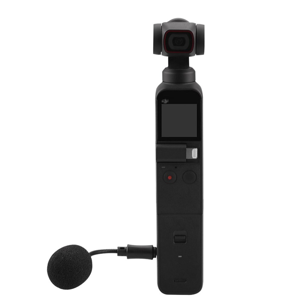 Korte Microfoon Voor Dji Osmo Pocket 2 Video Microfoon Universal Opname Microfoon Voor Dslr Camera Voor Smartphones: Default Title
