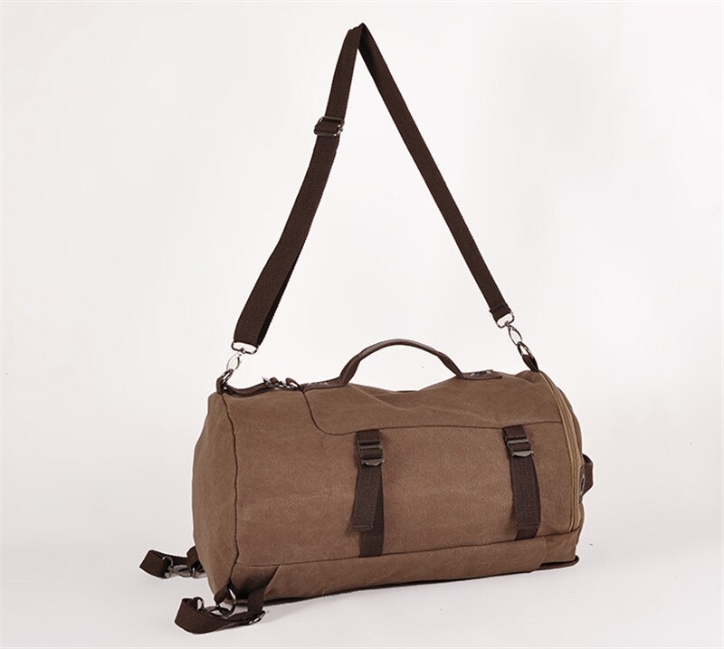 Nueva bolsa de equipaje de lona para hombre, bolsa de viaje para equipaje, bolsa de lona para hombre, bolsa de fin de semana, bolsa de viaje de lona