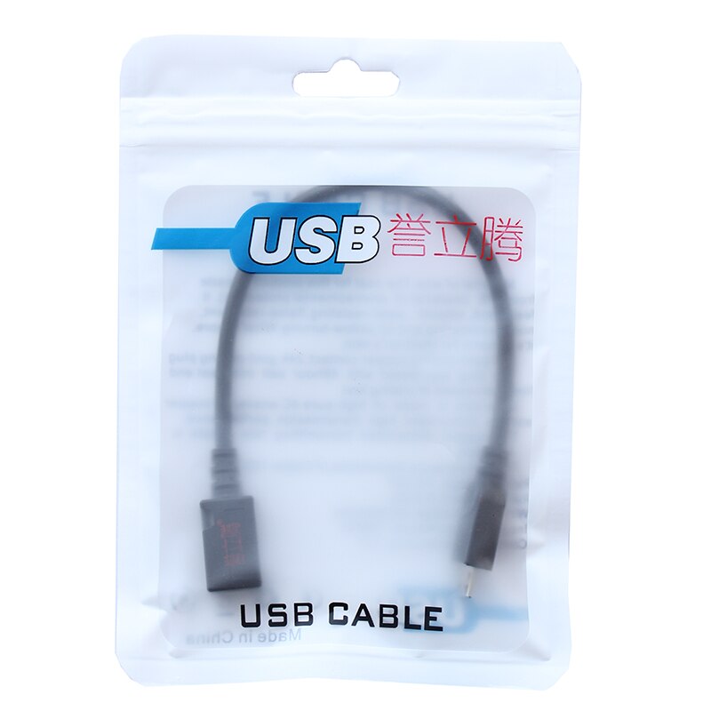 10cm micro USB male to MINI USB 5PIN female extension data charging adaptor convertor cable