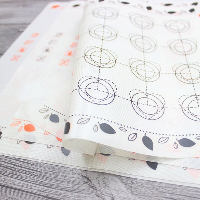 Cake Dessert Cookie Baking Pad Silicone Macaron Baking Mat Baking Pad Kitchen Tools Oven Silicone Baking Accessories