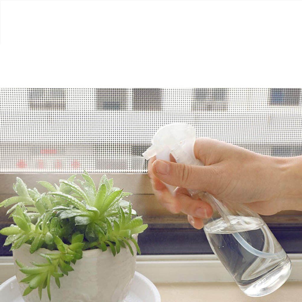 4pcs 200ml Plastic Clear Spray Bottle Alcohol Spray Bottle Cleaning Hand Water Garden Empty Trigger Water Spray Bottle Sprayer