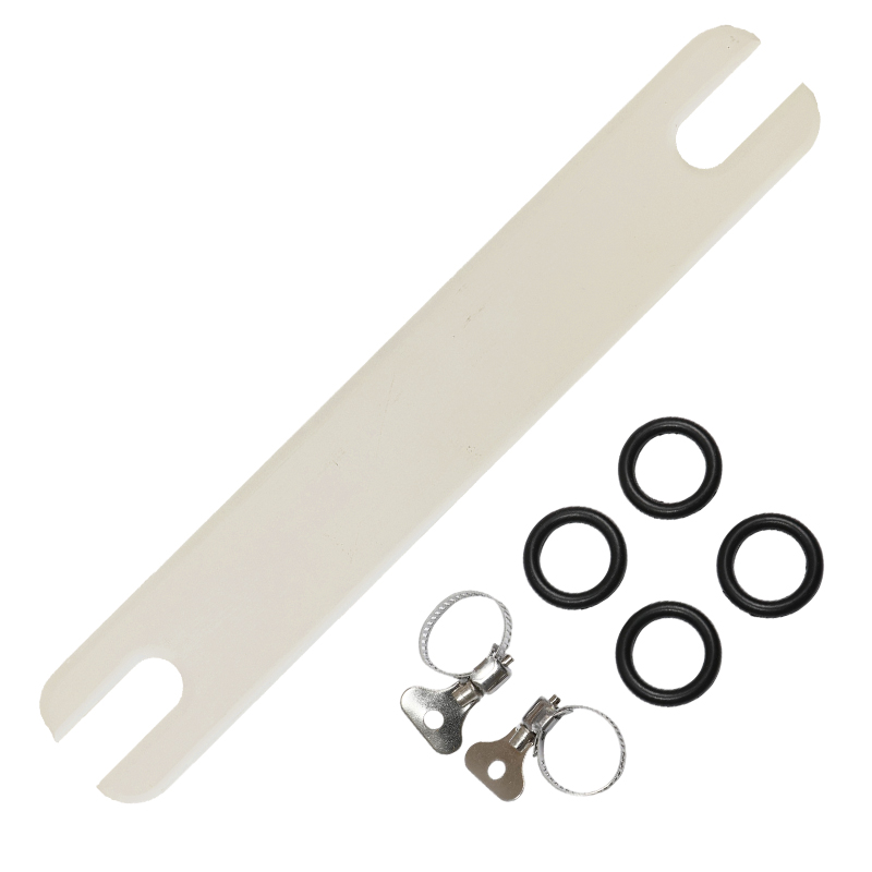 Poggiapiedi Sedia Alta bambino - Legno Bambù Naturale - Accessorio Stabile Antiscivolo - Poggiapiedi Seggiolone: Blu