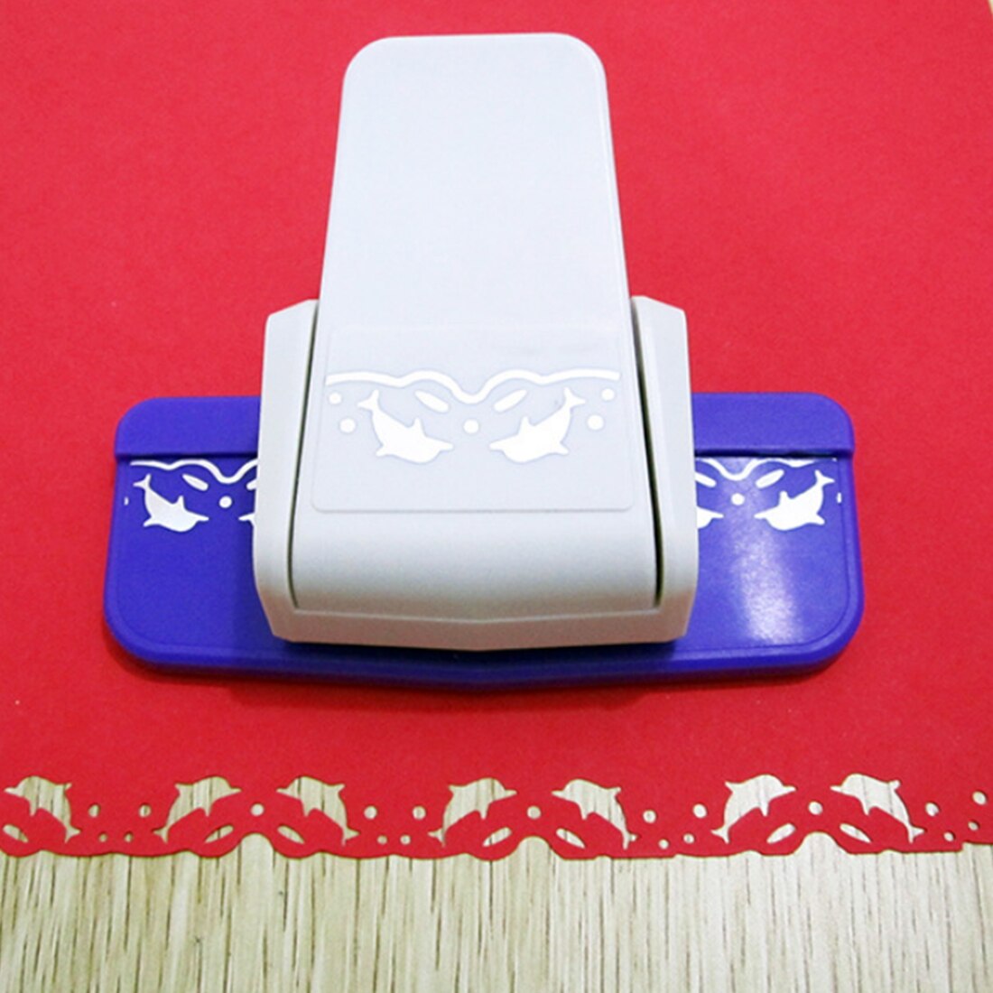 Punch scrapbooking handmade edge device DIY paper cutter craft Handmade fancy border punch S flower embossing: haitun