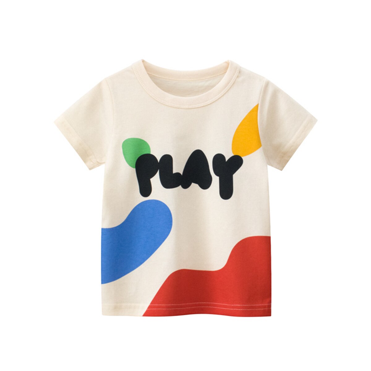 Baby Baby Girl Korte Mouwen Katoenen T-shirts Tops Kleding Zomer Casual