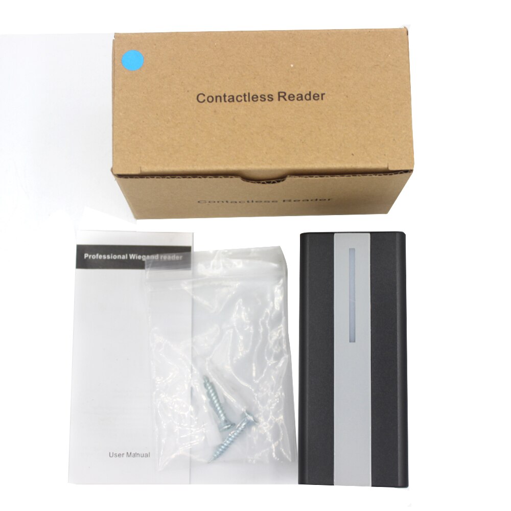 H1R IP67 Waterproof Access Control Reader 125Khz RFID 13.56MHZ Card Reader Wiegand 26 34 Reader for Door Access Control System
