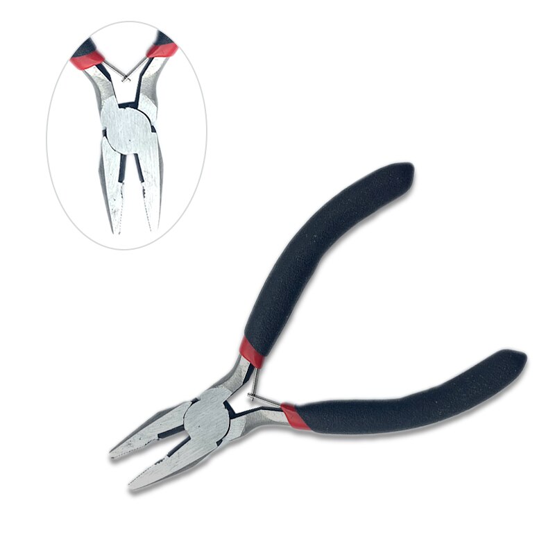 Ferronickel Carbon-Gehärtetem Stahl Runde Nase Ende Schneiden Schmuck Zangen Werkzeug DIY Ausrüstung Zangen Fit Handwerk Beadwork Reparatur: 00508