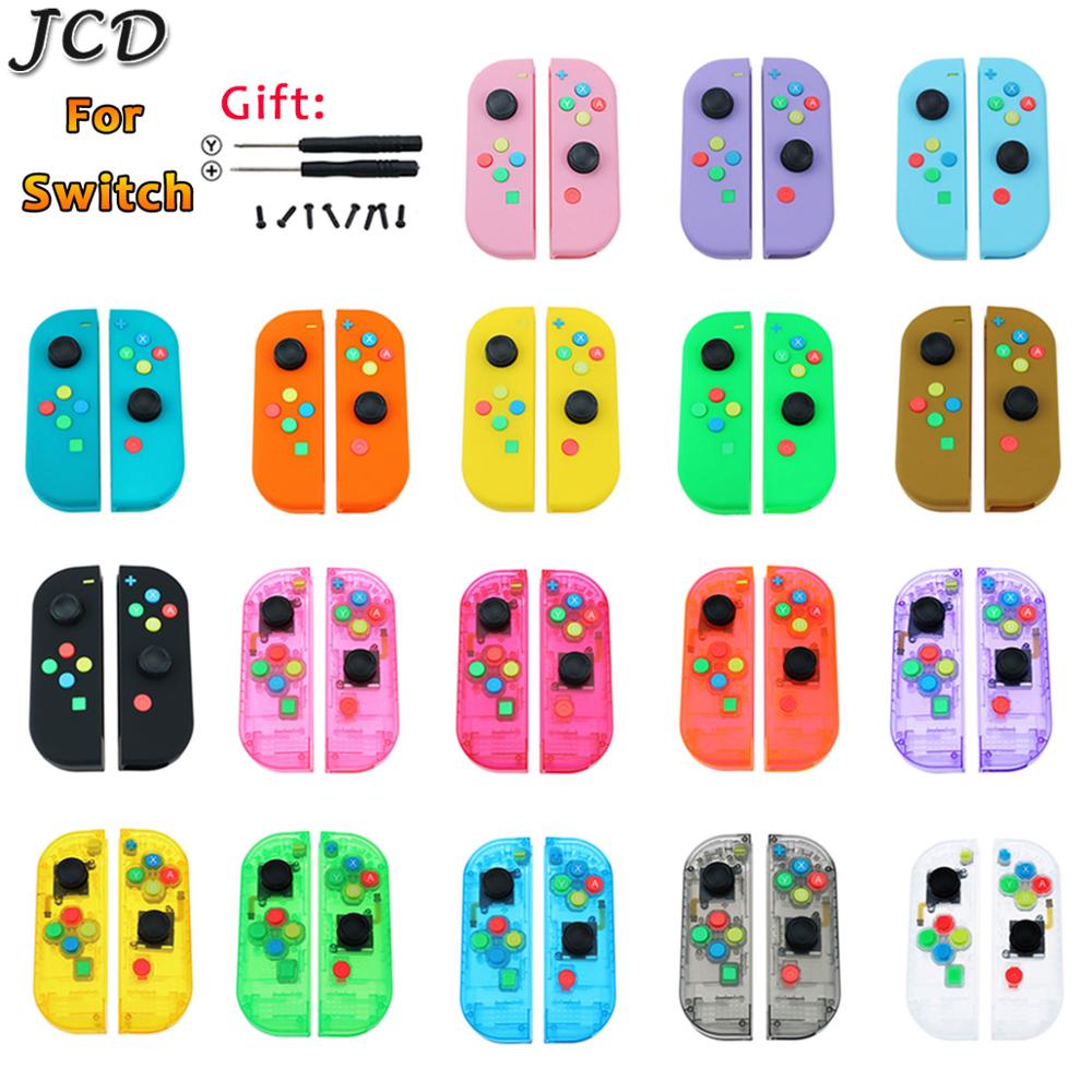 JCD Best prezzo Disponibile Duro Di Plastica R L Custodia Borsette Della Copertura di Caso per Interruttore NS NX Gioia Con Controller per joy-Con telaio