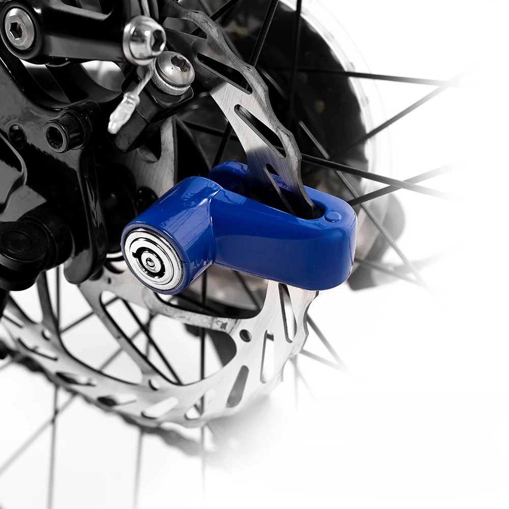 Schijfremslot Voor Motorfiets Fiets Elektrisch Voertuig Mountainbike Anti-Diefstal Slot Cilinder Moto Veiligheidsvoorzieningen Hub Hangsloten