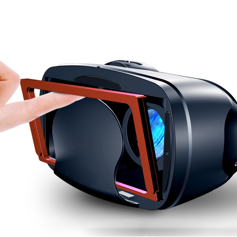 Gafas VR para teléfono móvil solo 3D 2022 estilo, casco de realidad Virtual, espejo mágico, Blueray, inteligente de una generación de grasa