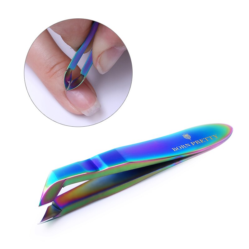 GEBOREN PRETTY 1 PC Chameleon Mini Nail Cuticle Nipper Cuticle Cutter Dode Huid Remover Nagelknipper Manicure Schaar Nail Art tool