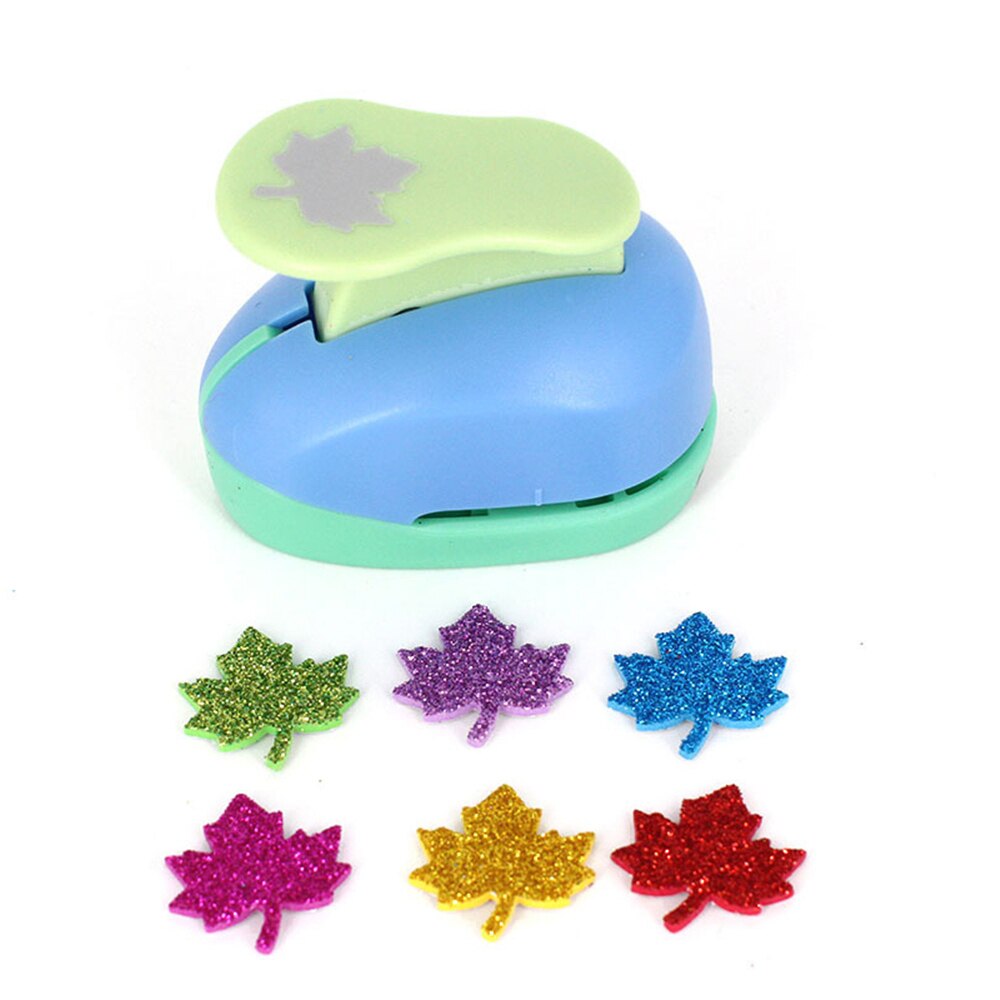 Mini Paper Craft Puncher Hole Punch Shaper For DIY Greeting Card 1Pc Random Color: FY