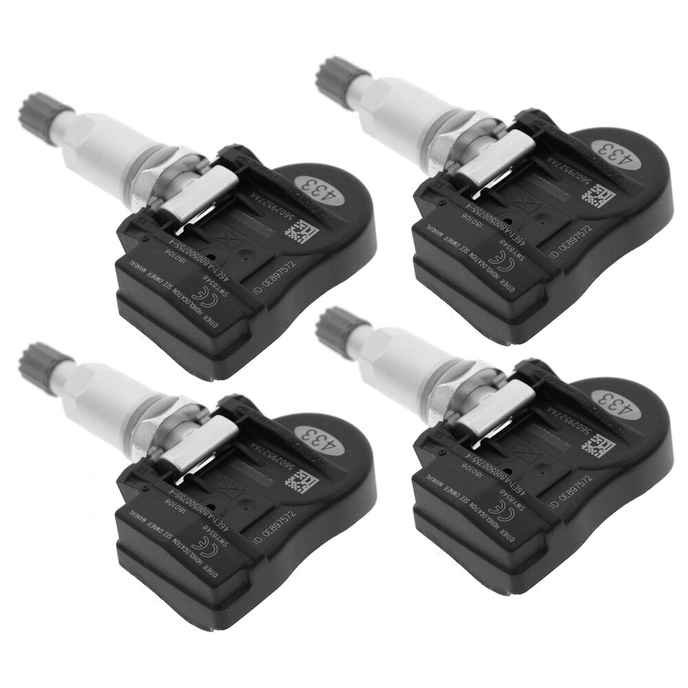 4 Stuks Bandenspanningscontrolesysteem Sensor 68001698AA Tpms Voor Dodge Avenger Caliber Dokota Journey Nitro 2007