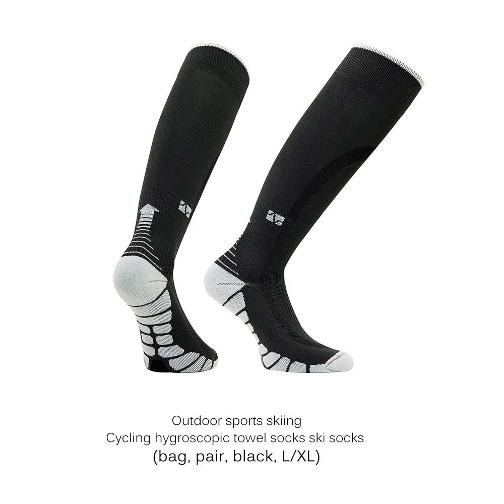 1 Paar Ski Sokken Thermische Sokken Winter Lange Warme Compressie Sokken Ski Wandelen Snowboarden Anti-Slip Sokken Voor Outdoor sport