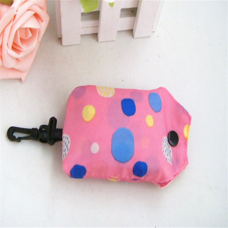 Draagbare opvouwbare boodschappentas nylon tassen dikke tas opvouwbare waterdichte ripstop schoudertas polyester opbergtas