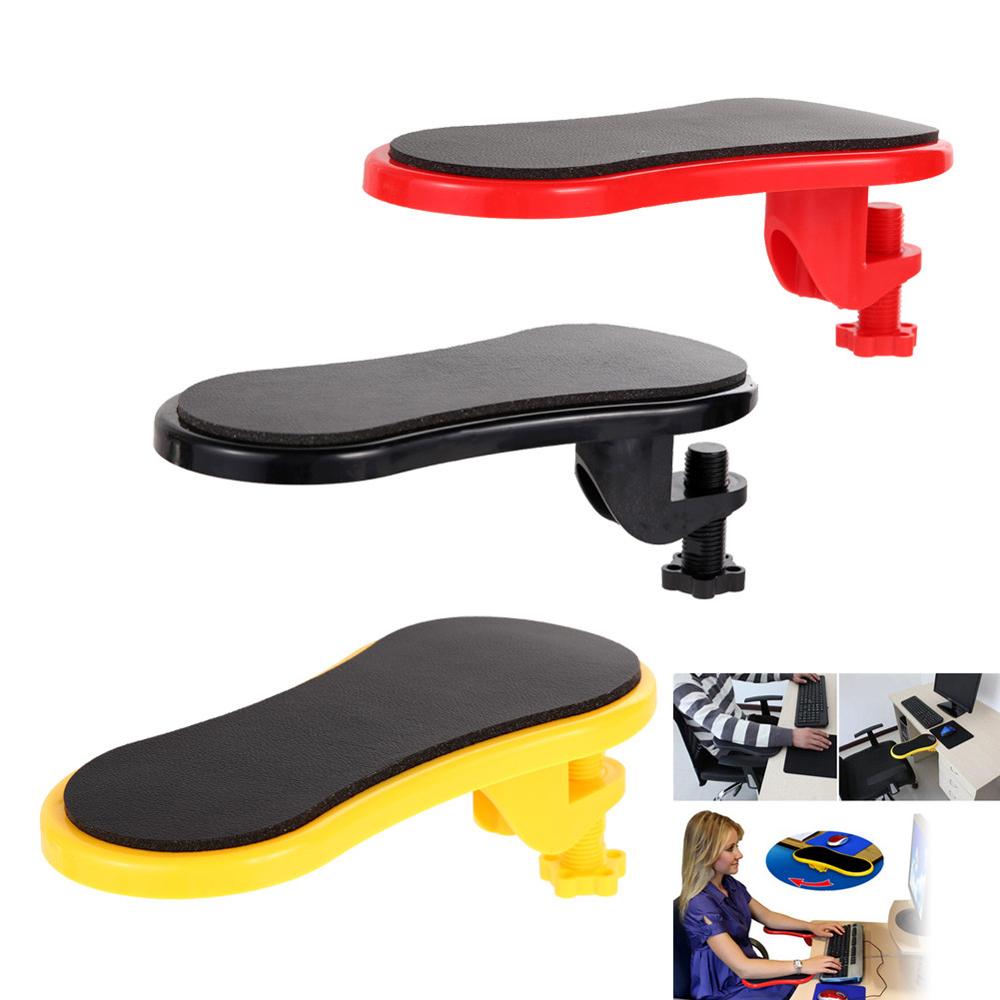 Datorbord armstöd tangentbord handledsstöd skrivbord fästbar armstödsdyna musmattor stolförlängare hand axelskydd