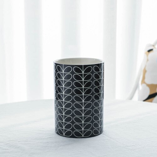 Kreative Keramik Becher Orla Kiely Pop Kunst Englisch Becher Teekanne Lagerung Eimer Spaß Becher tasse kaffee becher kawaii becher CL101505: Lager Eimer