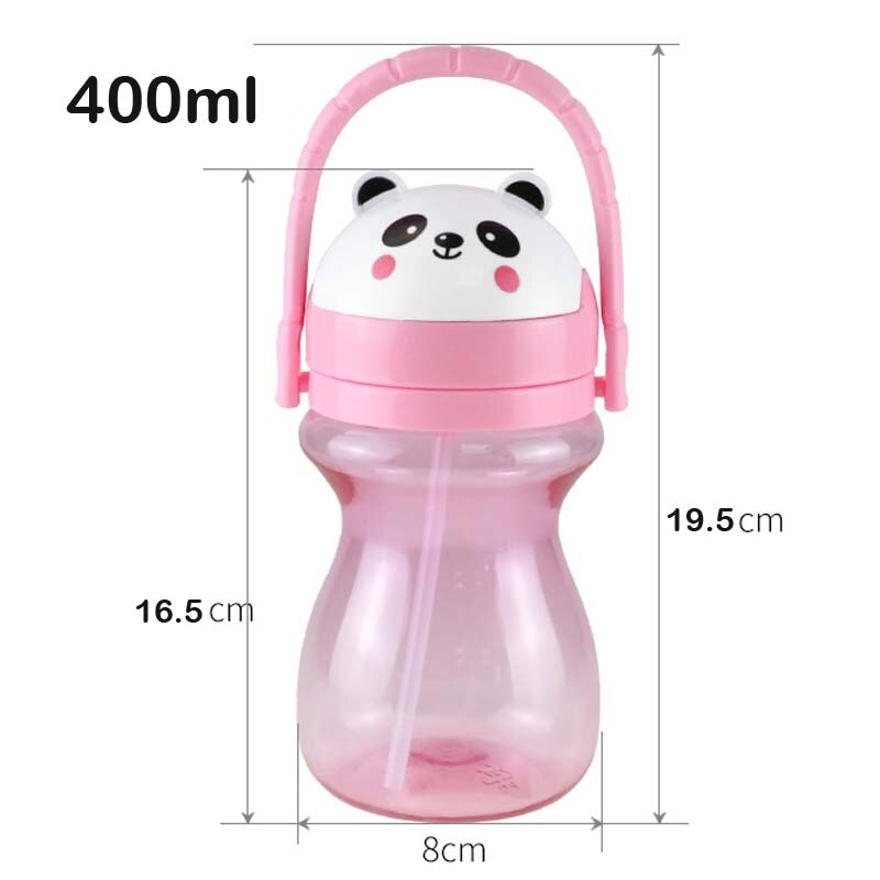 Bouteille d'alimentation pour bébés 2 usage | Eau, bouteille de lait, bouche douce, bec de canard, boisson pour bébé formation, bouteille d'alimentation 400ml