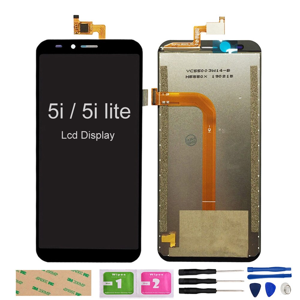 Écran d'affichage à cristaux liquides pour Inoi 5i / 5i Lite écran LCD écran tactile panneau de capteur de numériseur: Black Tools