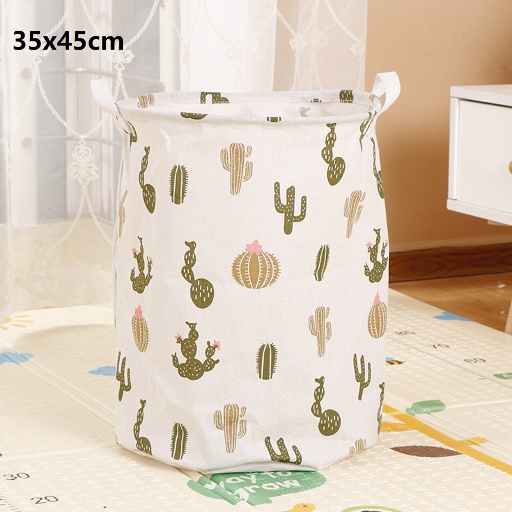 Urijk Large Folding Laundry Basket Round Storage Bin Large Hamper Collapsible Clothes Toy Laundry Holder Organizer Fast Ship: A10 35x45cm