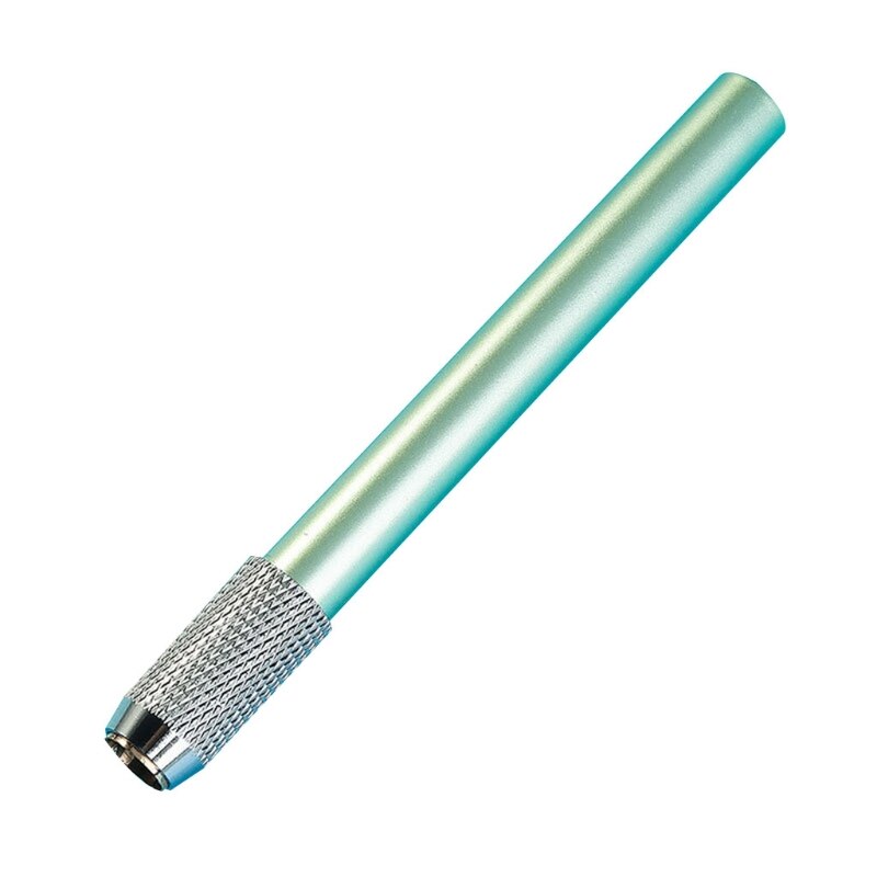 Alargador de lápices de colores surtidos, soporte extensor de lápiz para lápices en tamaño Regular, soportes ligeros de una sola cabeza: Green