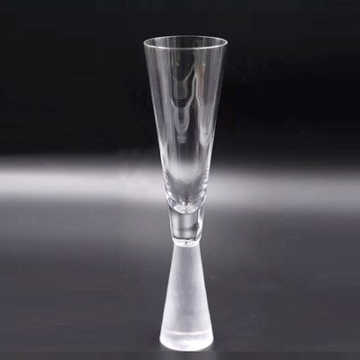 Licht Luxe Frosted White Crystal Champagne Coupes Matte Senior Restaurant Banket Wijn Glas Bruiloft Toast Beker Aperitif Cup: 2 Pcs Champagne Cup