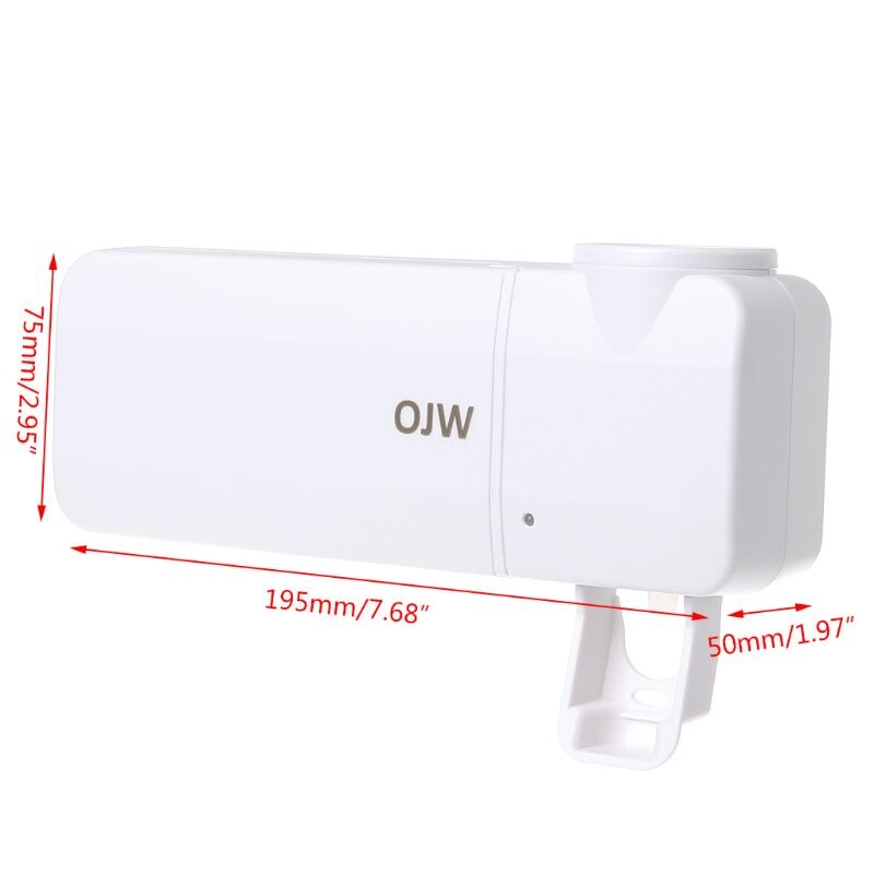 USB Charging UV Light Ultraviolet Tooth brush Sanitizer Toothbrush Holder Automatic Toothpaste Squeezers Dispenser Home Bathroom