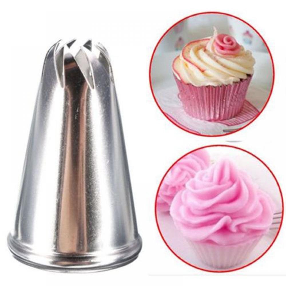 Stainless Steel Flower Tips Cake Nozzle Cupcake Sugar Crafting Icing Piping Nozzles Molds Pastry Tool