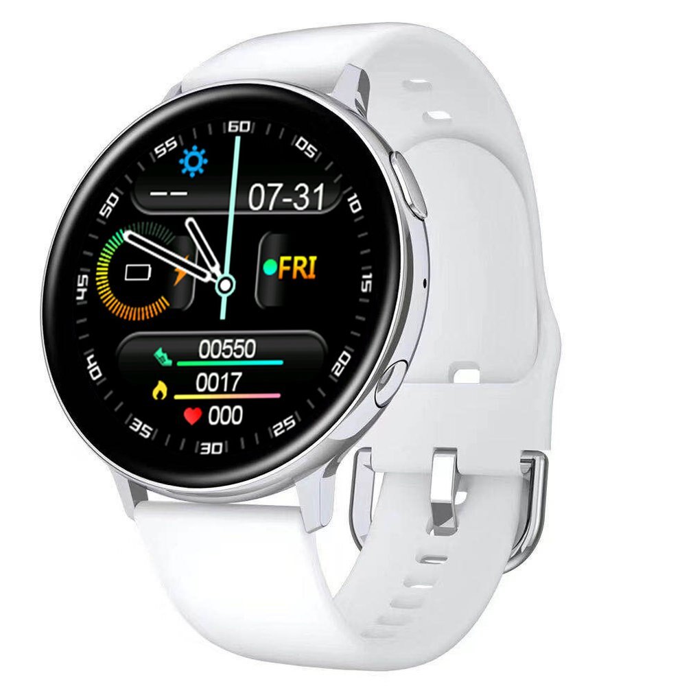 Q16 Smart Watch ad alta definizione Full Touch Screen Smart Watch Fitness Tracker braccialetto intelligente multifunzione: white
