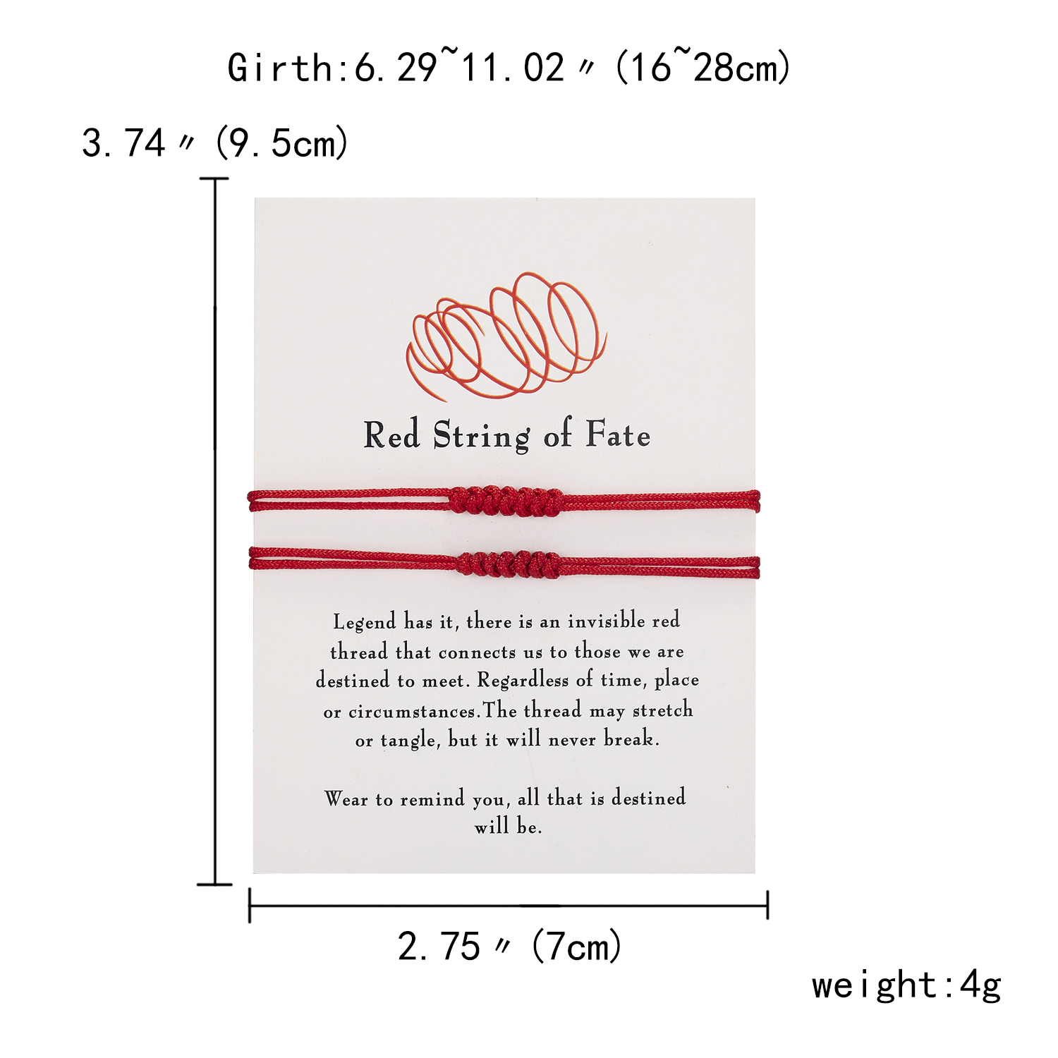 Mode Rood Touw Gevlochten Armbanden Handgemaakte Mode-sieraden Voor Vrouwen Meisjes Vrouwelijke Vriendschap Rode String Van Fate Armbanden