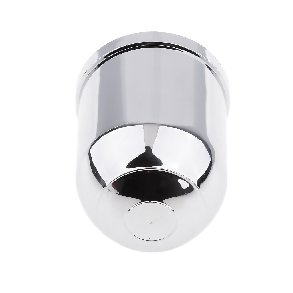 1 pakke 50mm krom plast tilhengerfeste deksel tilhengerfeste kulebeskytter