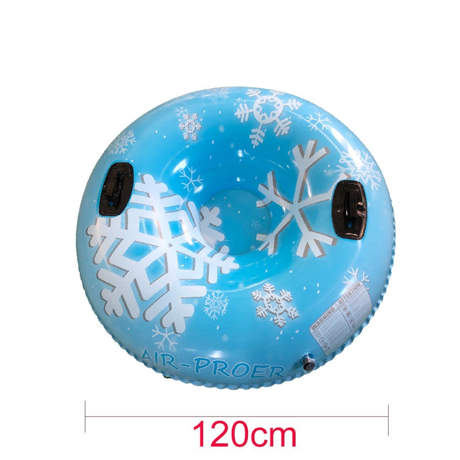 Ski Circle Skiing Board PVC Winter Inflatable Ski Circle With Handle Durable Children Adult Outdoor Snow Tube Skiing Accessories: A