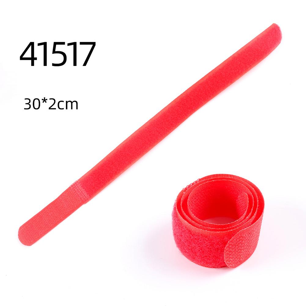 4 Stuks Nylon Strap Magic Sticker Klittenband Bands Met Gesp Vissen Lokken Hengel Binding Strap Mix Willekeurige Kleur